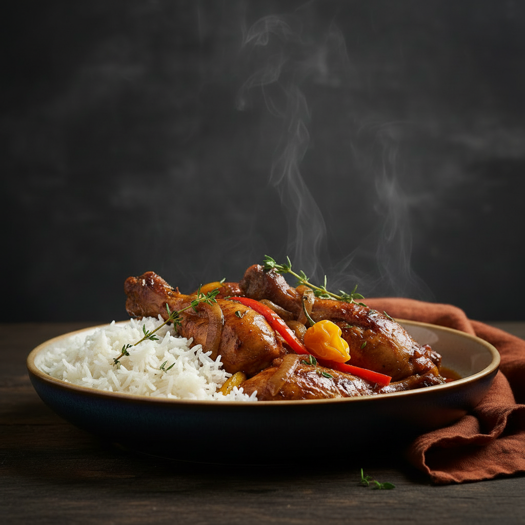 Brown Stew Chicken